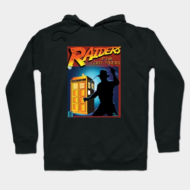 RAIDERS OF THE LOST TARDIS Hoodie by KARMADESIGNER T-SHIRT SHOP